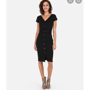Express stretch work dress